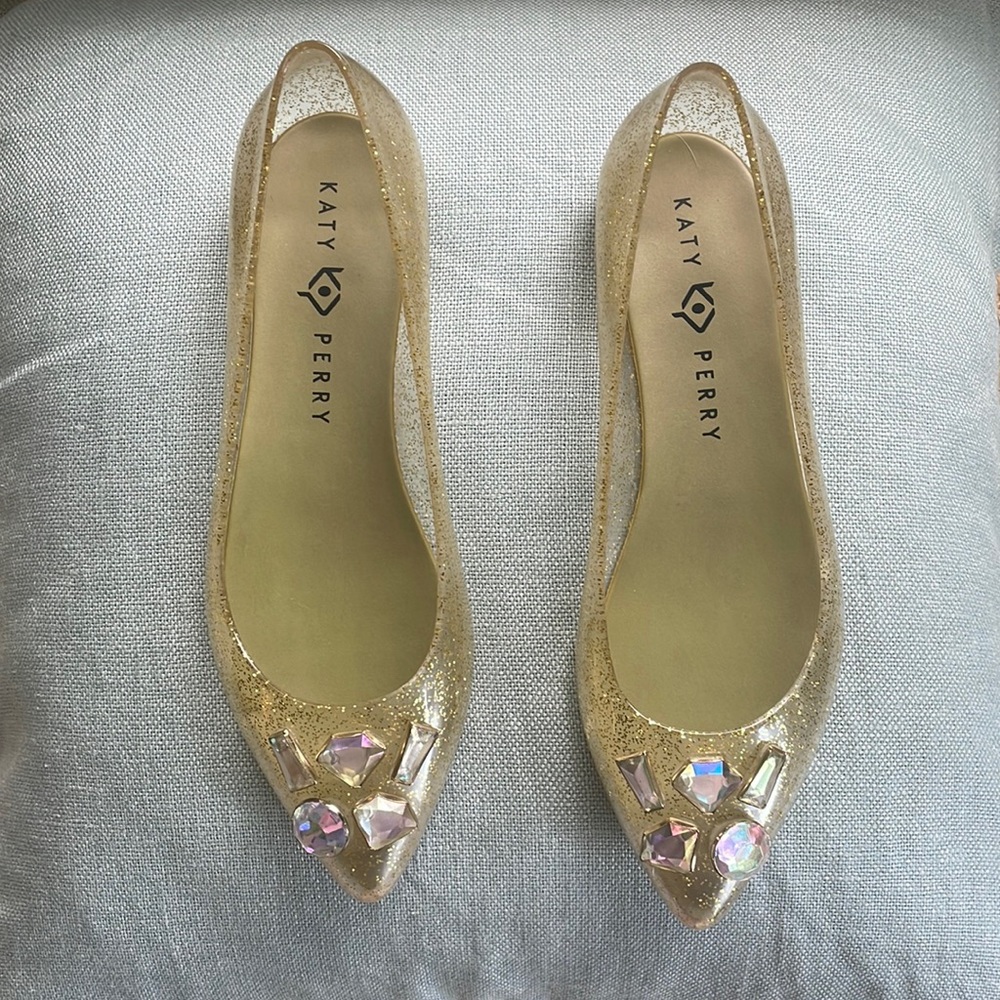 Katy Perry Glitter Shoes